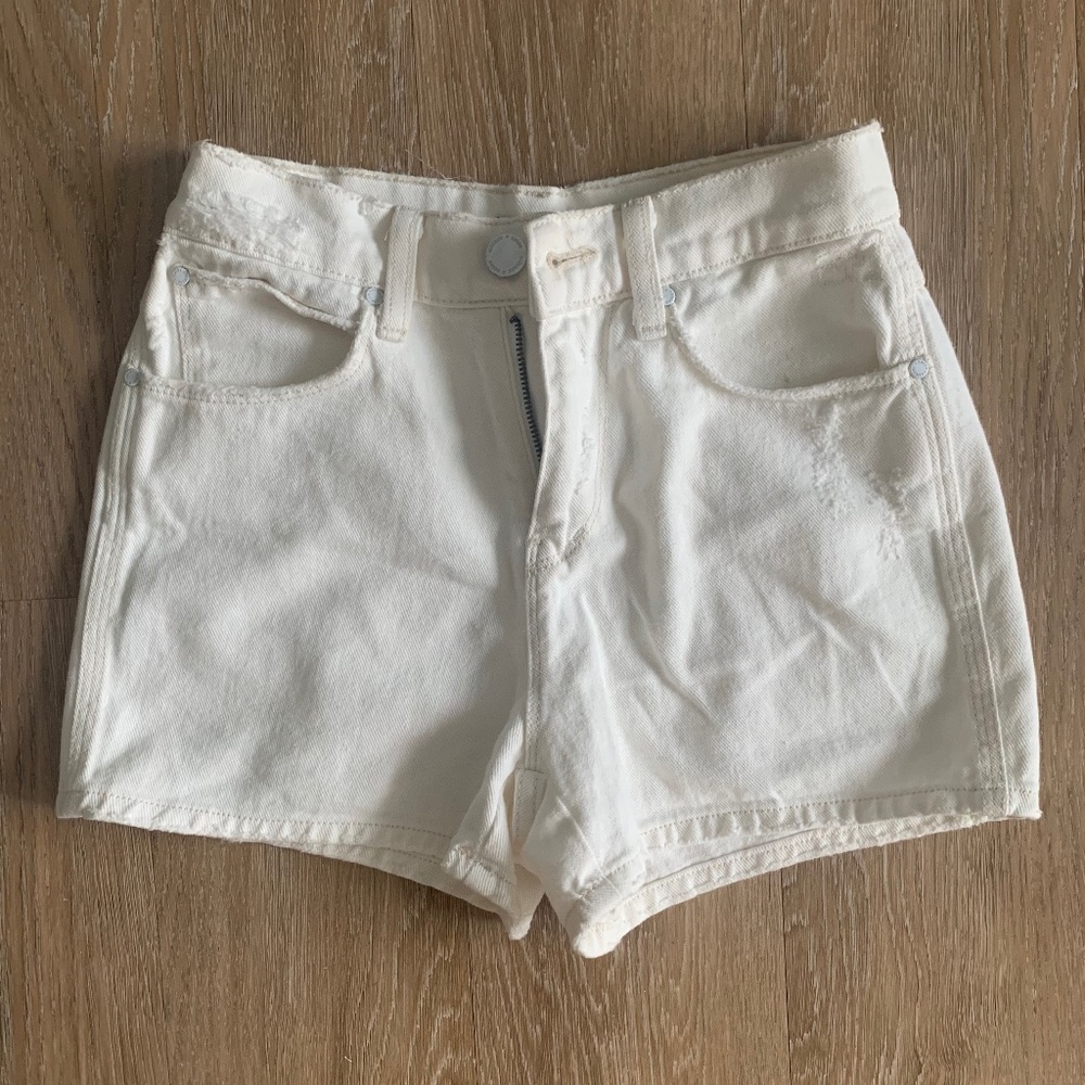 Silence + Noise High Rise Denim Shorts Size 4